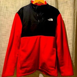 The North Face quarter zip fleece jacket. XXL